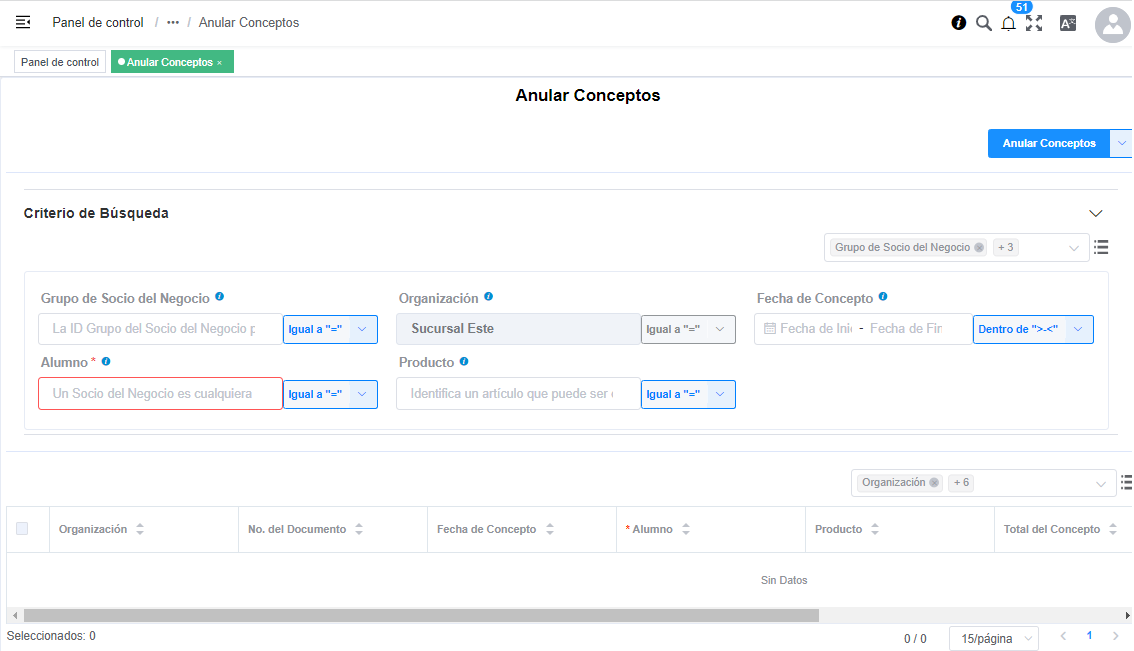 Ejemplo de un Navegador