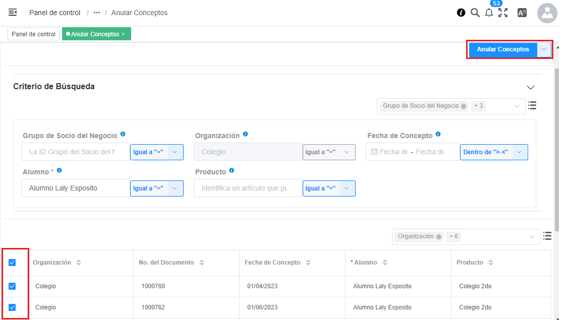 Ejemplo de un Navegador