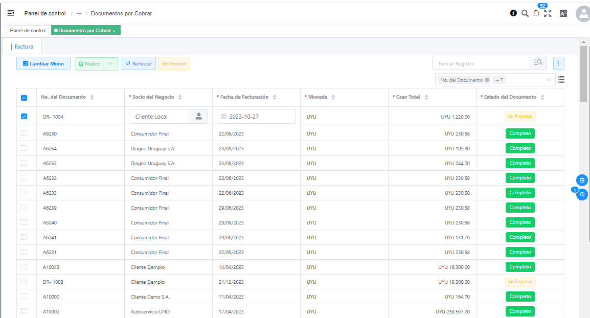 Ejemplo de una Ventana