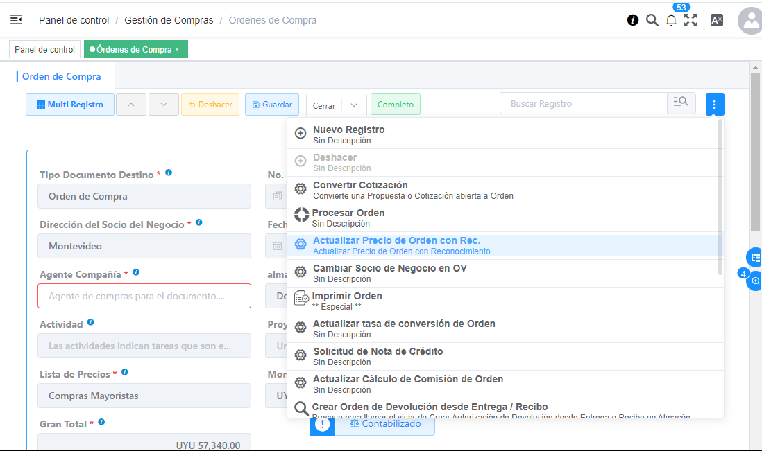 Ejemplo de una Ventana