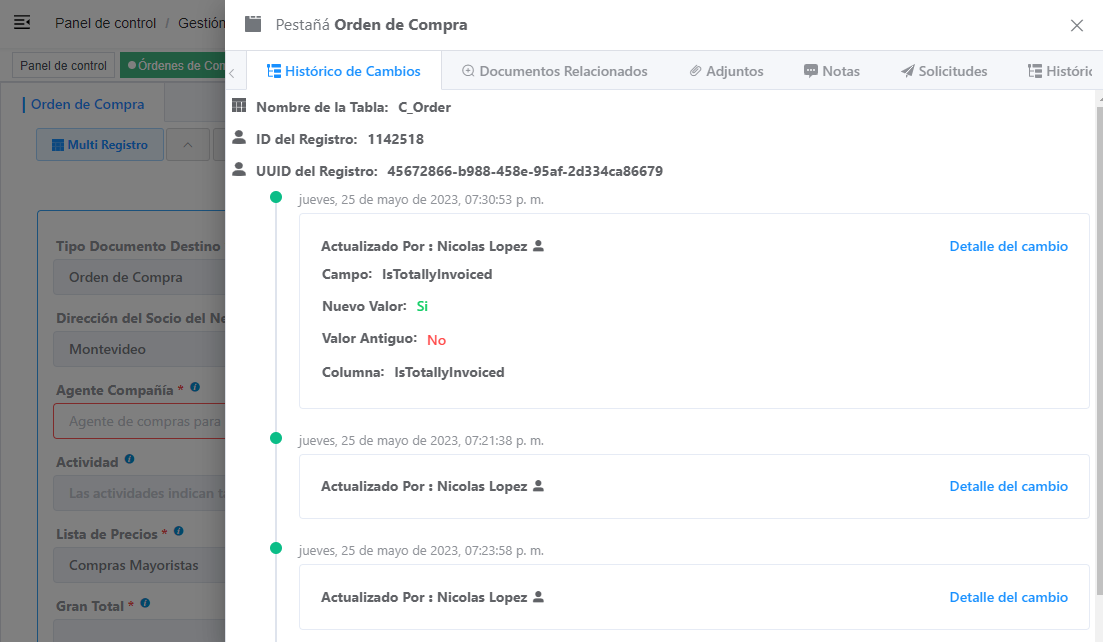 Elementos Relacionados