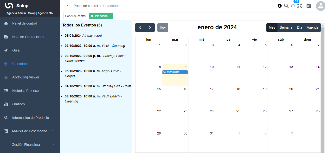 Calendario