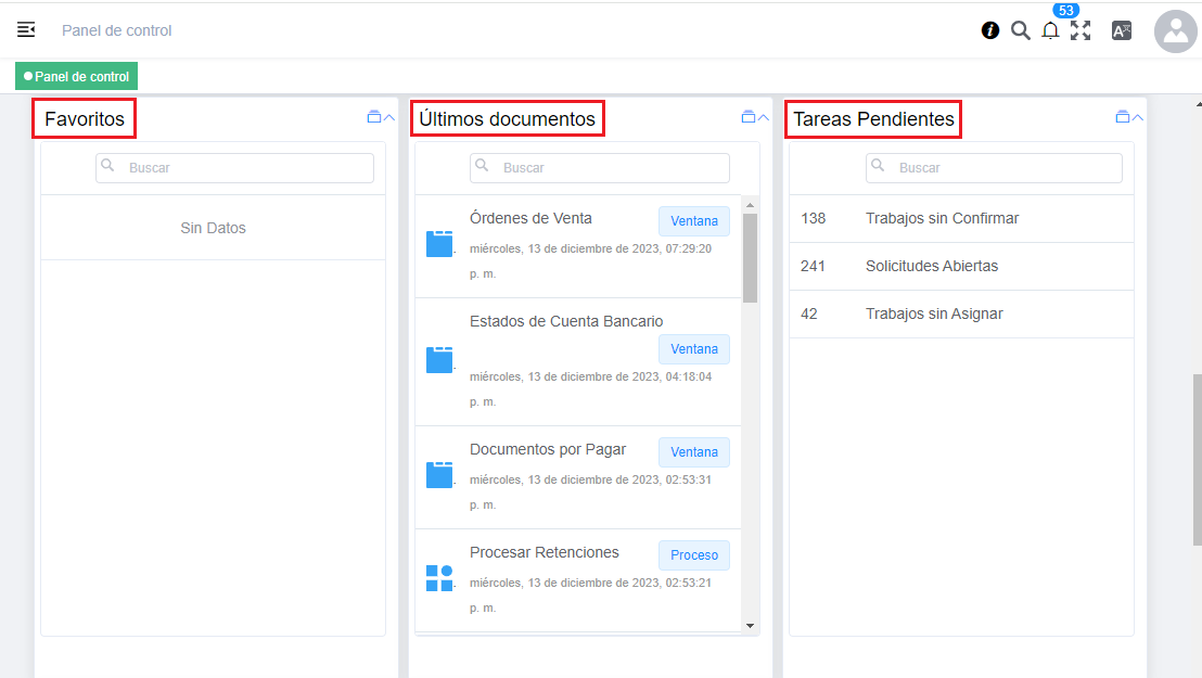 Favoritos del Usuario
