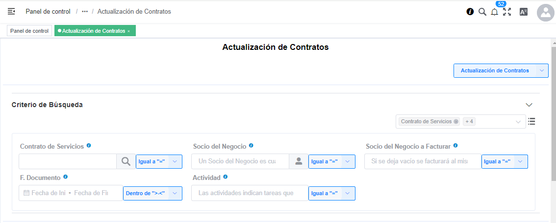 Filtros y Nuevos Datos