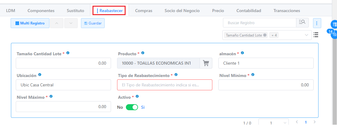 Icono Guardar Cambios