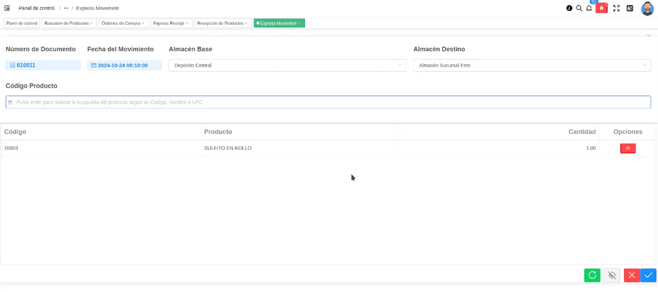 Icono Guardar Cambios