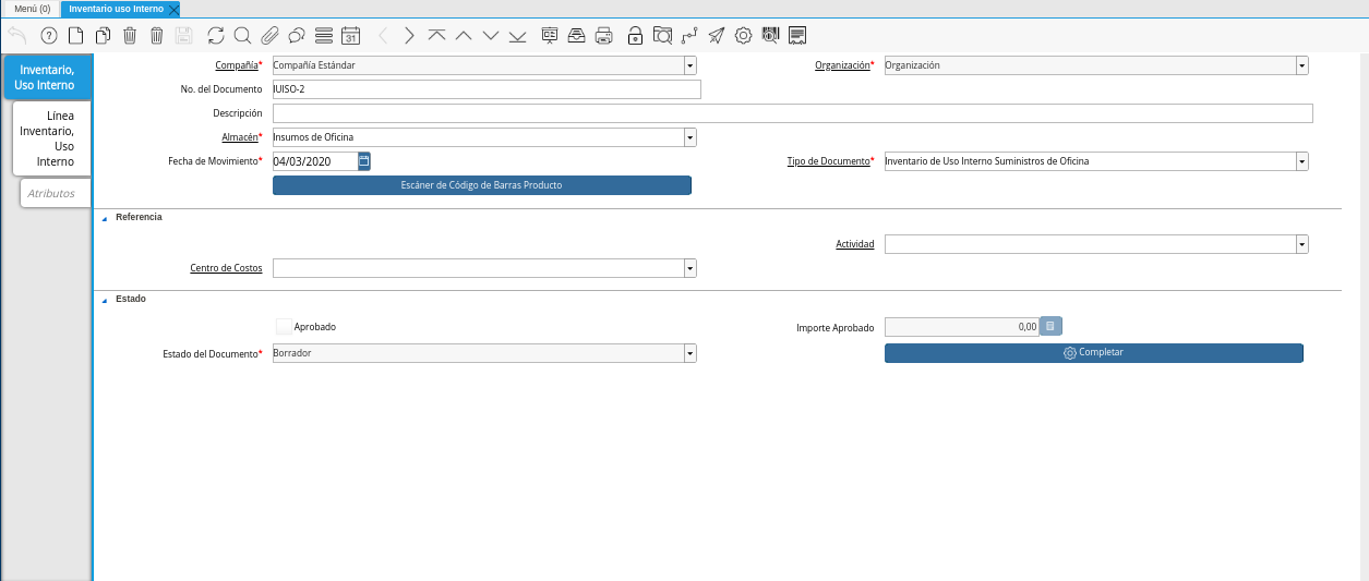 Icono Guardar Cambios
