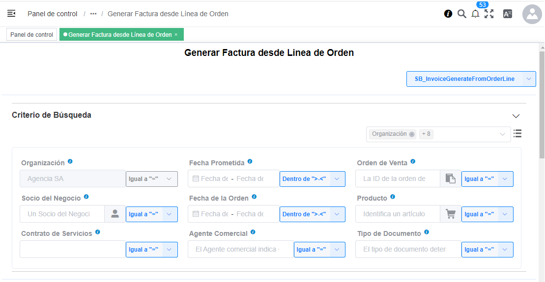Generar OV desde Cuota de Contrato