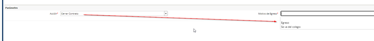 Motivo Egreso
